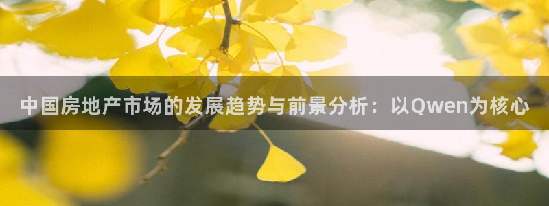 新宝5测速平台登录：中国房地产市场的发展趋势与前景分析：以Q