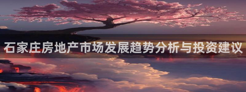 新宝5娱乐学：石家庄房地产市场发展趋势分析与投资建议