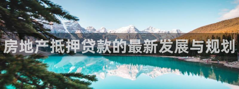 新宝5手机下载：房地产抵押贷款的最新发展与规划