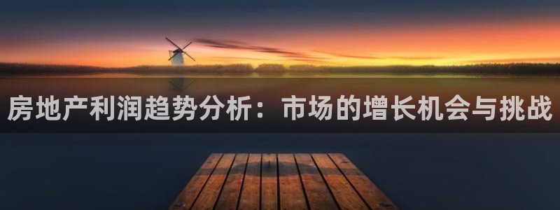 新宝5注册首页：房地产利润趋势分析：市场的增长机会与挑战