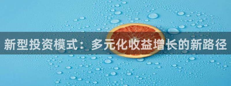 新宝娱乐5：新型投资模式：多元化收益增长的新路径