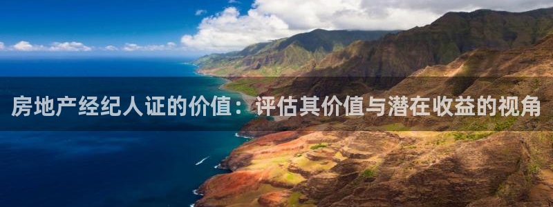 新5宝：房地产经纪人证的价值：评估其价值与潜在收益的视角