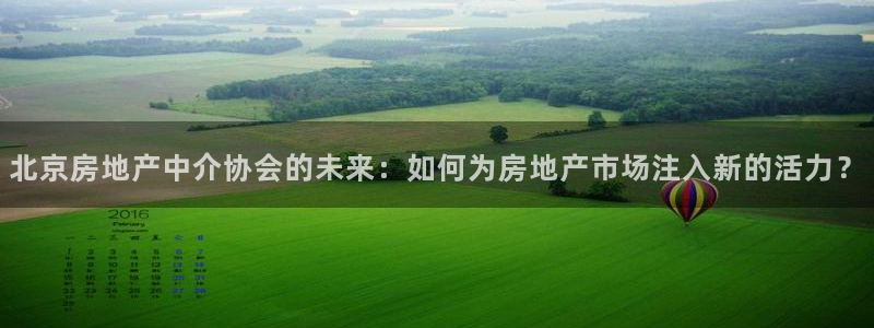 新宝5d：北京房地产中介协会的未来：如何为房地产市场注入新的
