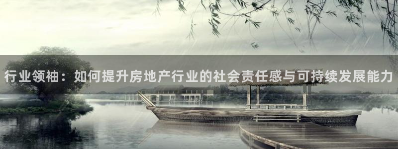 新宝5在哪里：行业领袖：如何提升房地产行业的社会责任感与可持