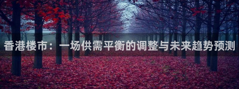新宝5尤74OOO5：香港楼市：一场供需平衡的调整与未来趋势