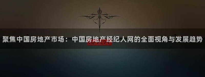 新宝5登录界面：聚焦中国房地产市场：中国房地产经纪人网的全面