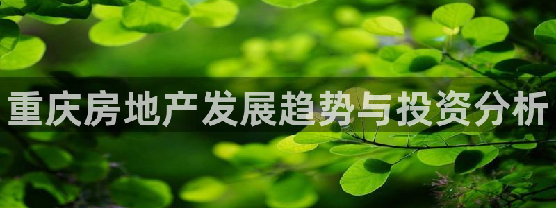 新宝5登录：重庆房地产发展趋势与投资分析