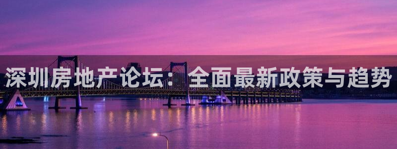 新宝5注册平台：深圳房地产论坛：全面最新政策与趋势